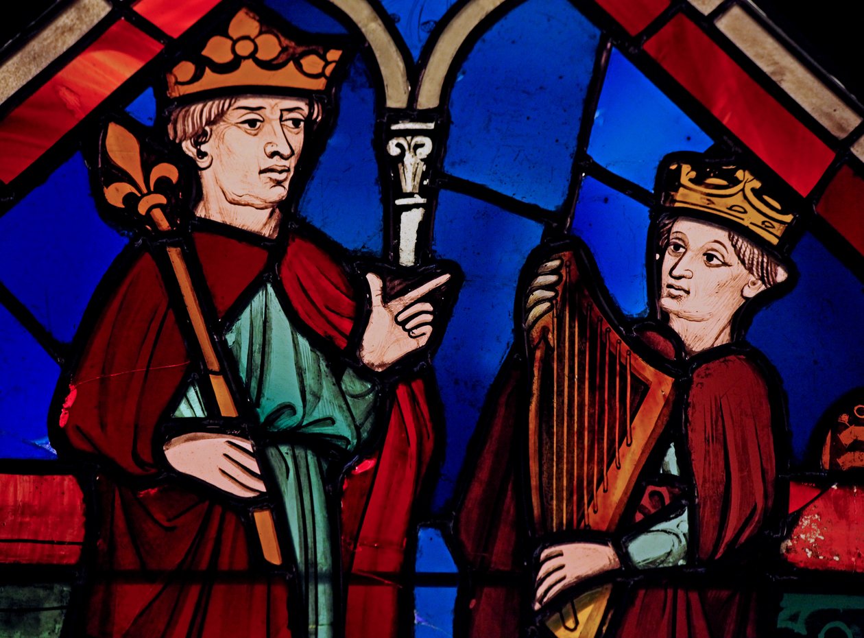 Retratando David e Saul, ex Ste Chapelle, Bay B de French School