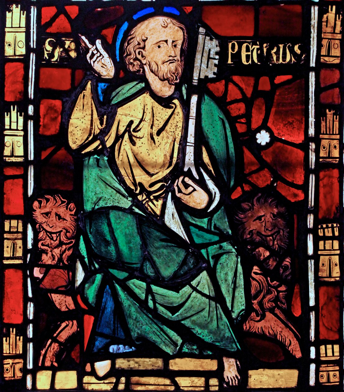 Retratando São Pedro: da Chapelle du Chateau, Rouen de French School