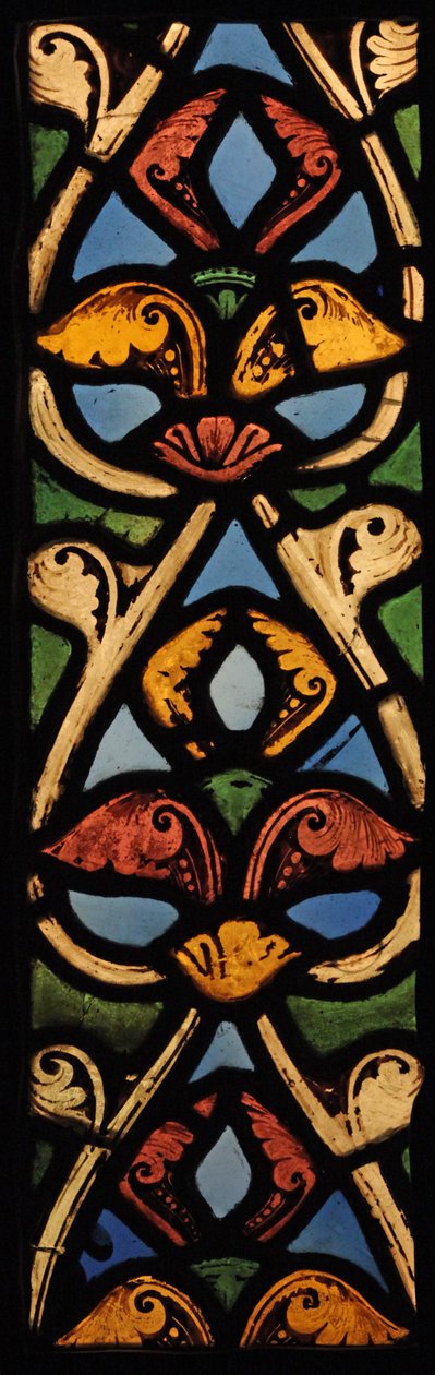 Representando um painel de fronteira (ex St Denis 1140-44) de French School