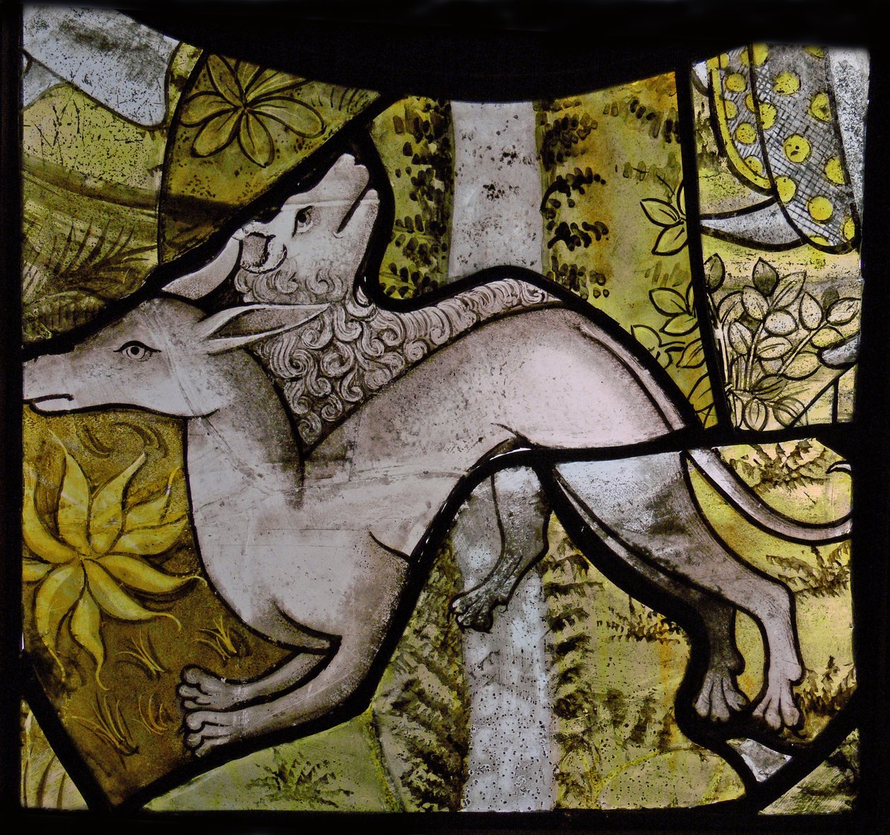Retratando um detalhe da Adoração dos Magos originalmente de St Vivien, Rouen de French School