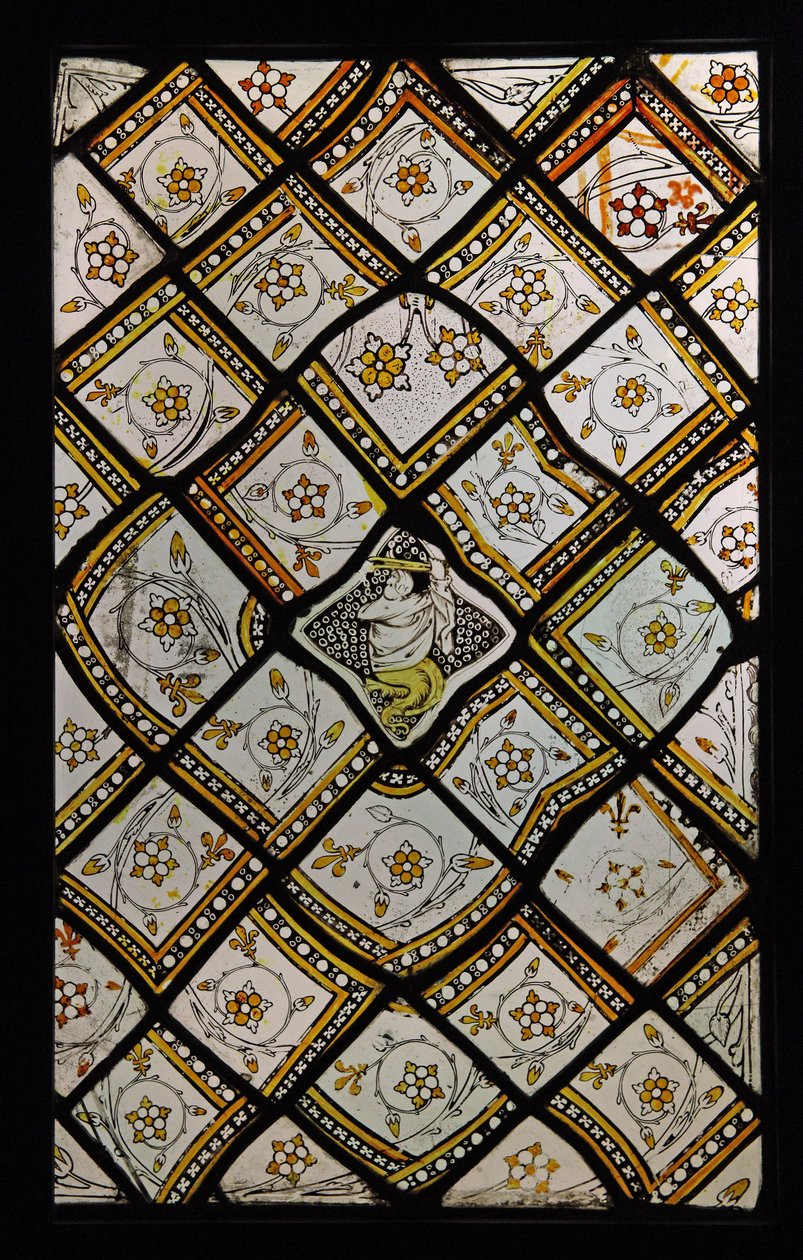 Retratando um painel de grisaille, originalmente da Abadia de St Denis de French School