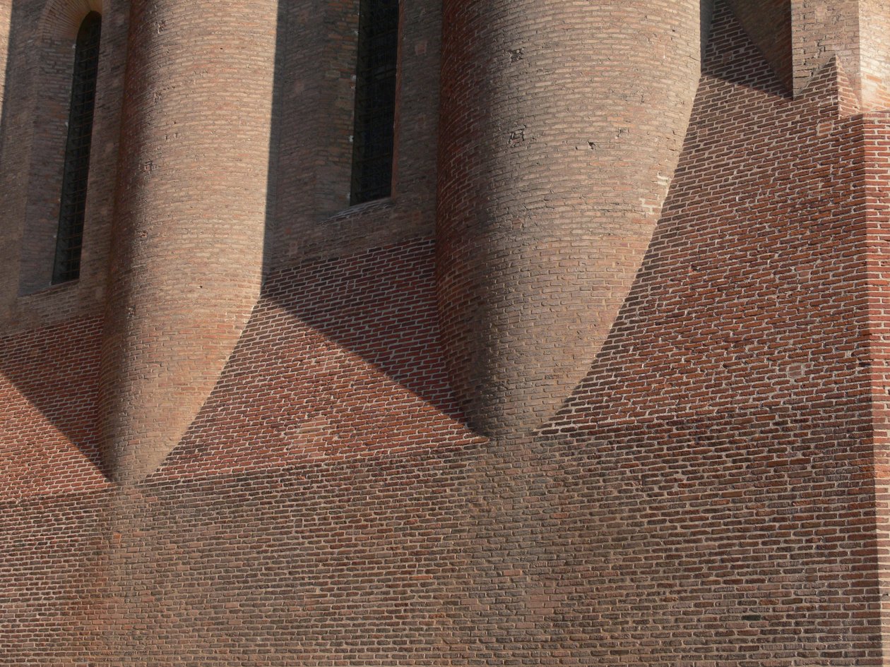Detalhe de representação da alvenaria de French School
