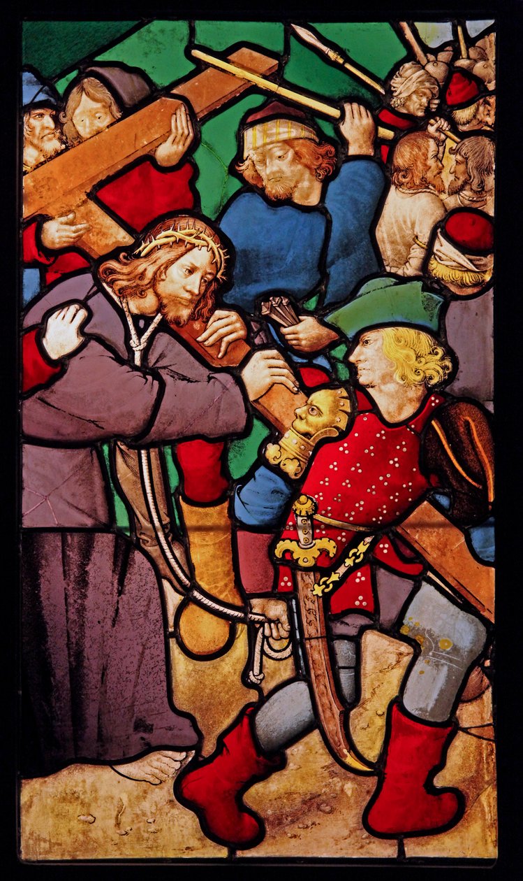 Retratando a Via Crucis; ex Chapelle no Hotel Cluny de French School