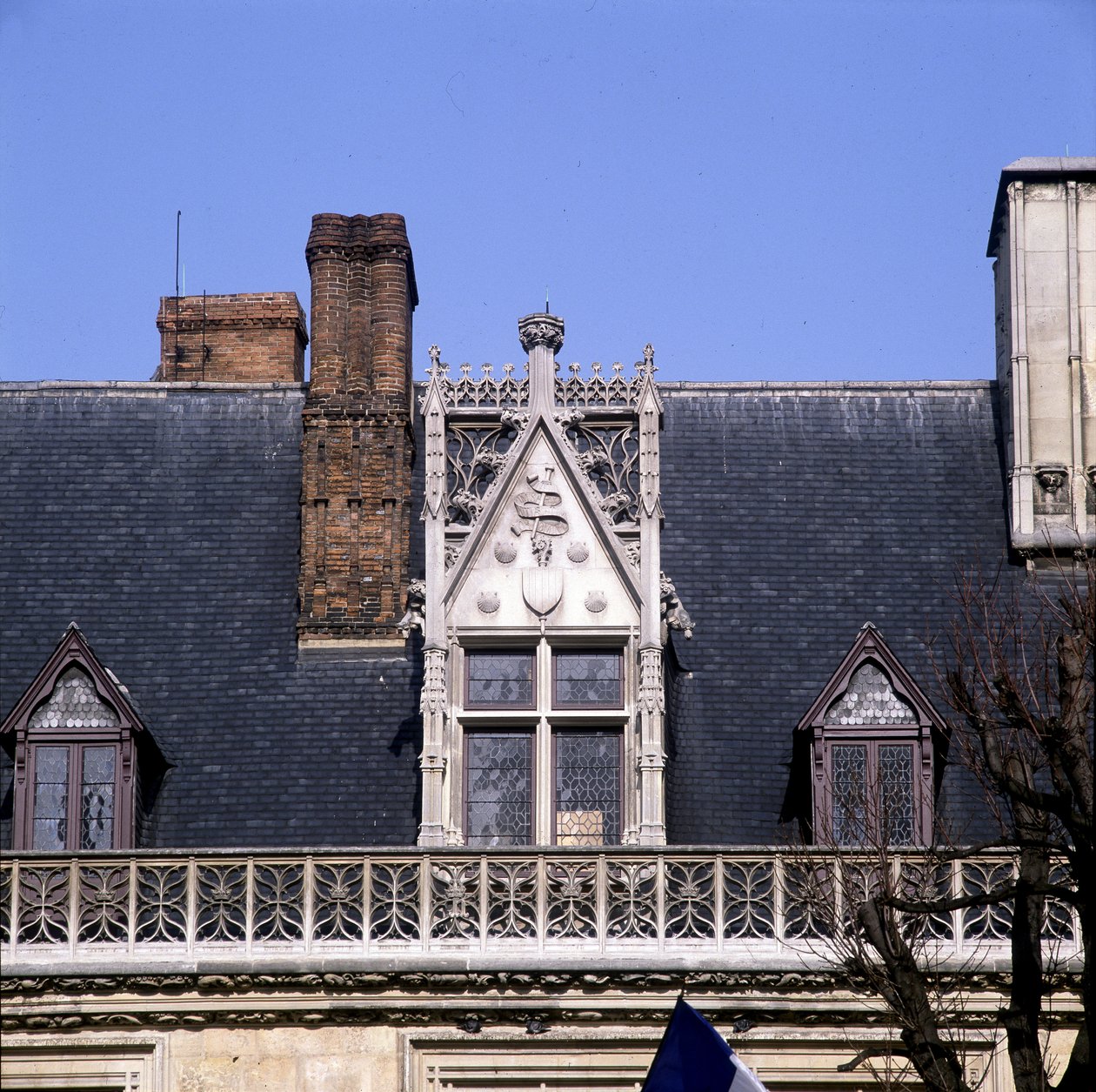 Detalhe. Museu Cluny em Paris. de French School