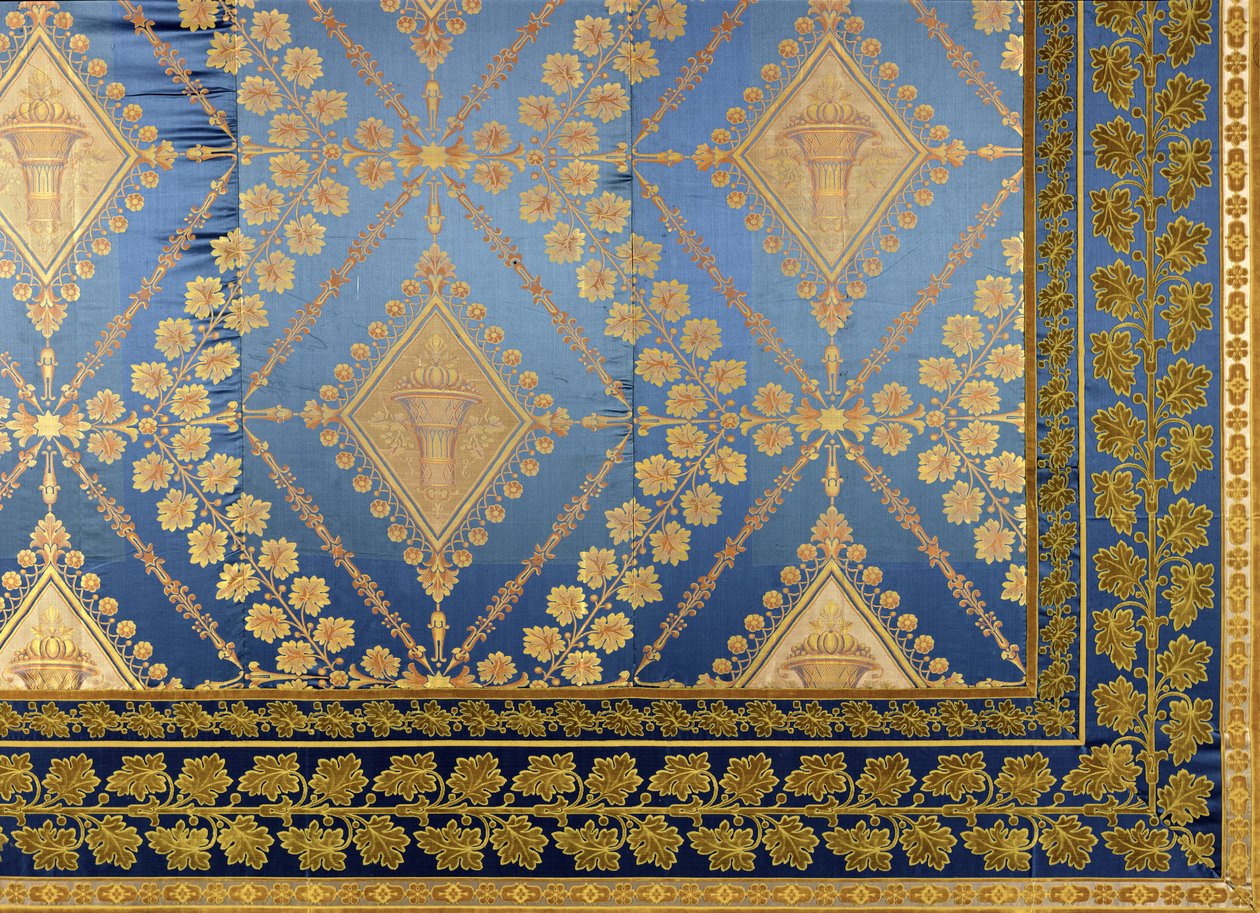 Detalhe de um enforcamento, da Maison Chuard et Cie, Lyon de French School