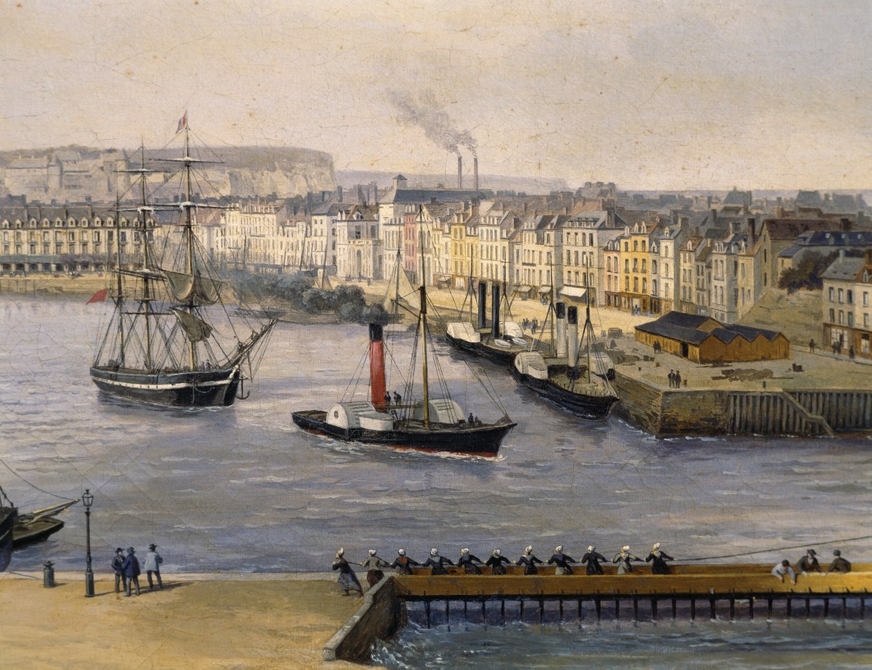 porto de Dieppe de French School