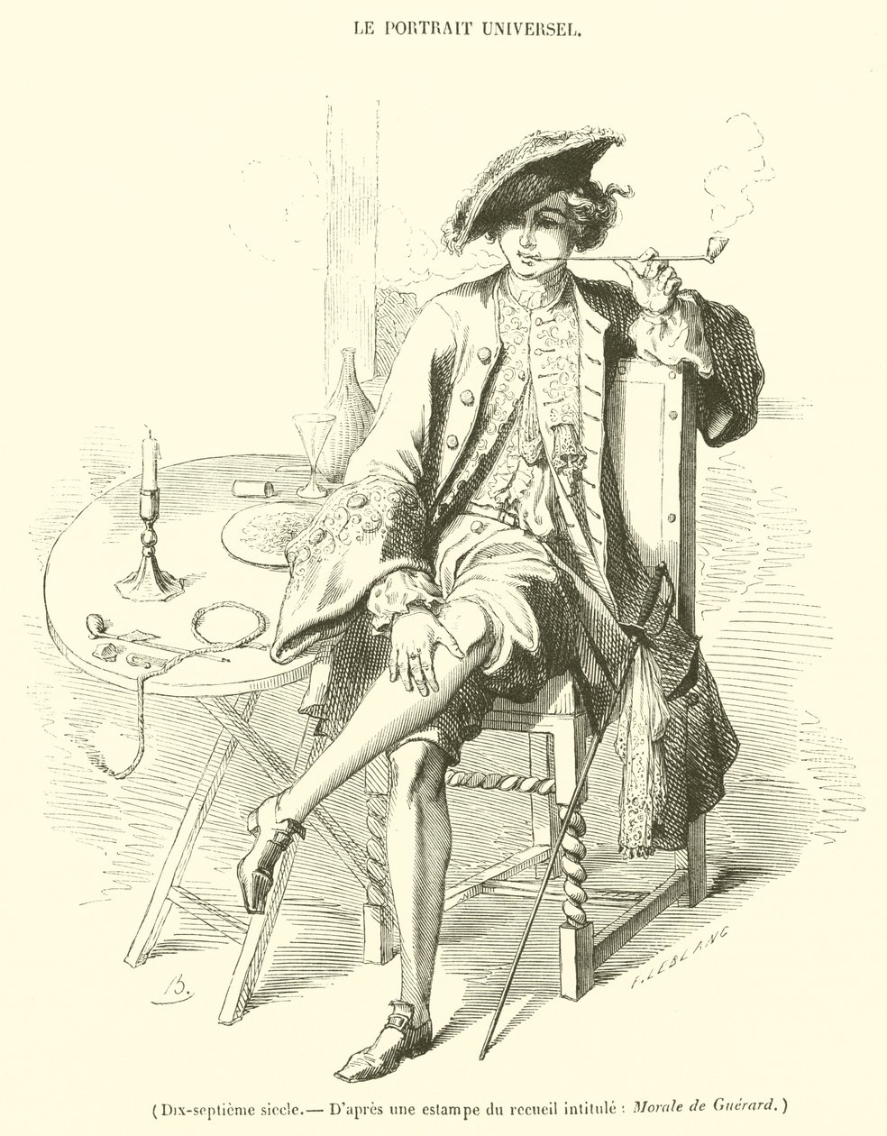 Século XVII (gravura) de French School