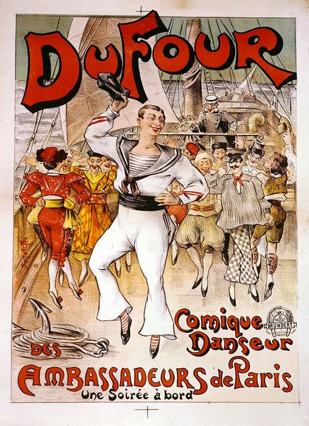 Poster Du Four (cor litho) de French School