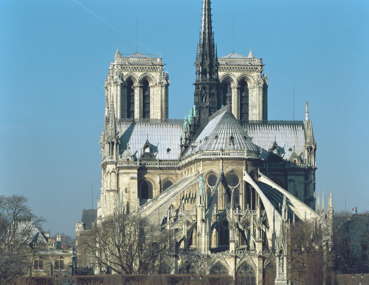 Extremo Oriente de Notre Dame, 1163-1345 de French School