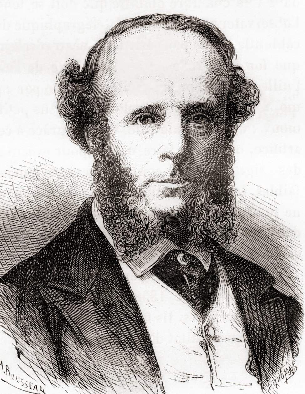 Edward Orange Wildman Whitehouse, de Les Merveilles de la Science, publicado c.1870 (gravura) de French School