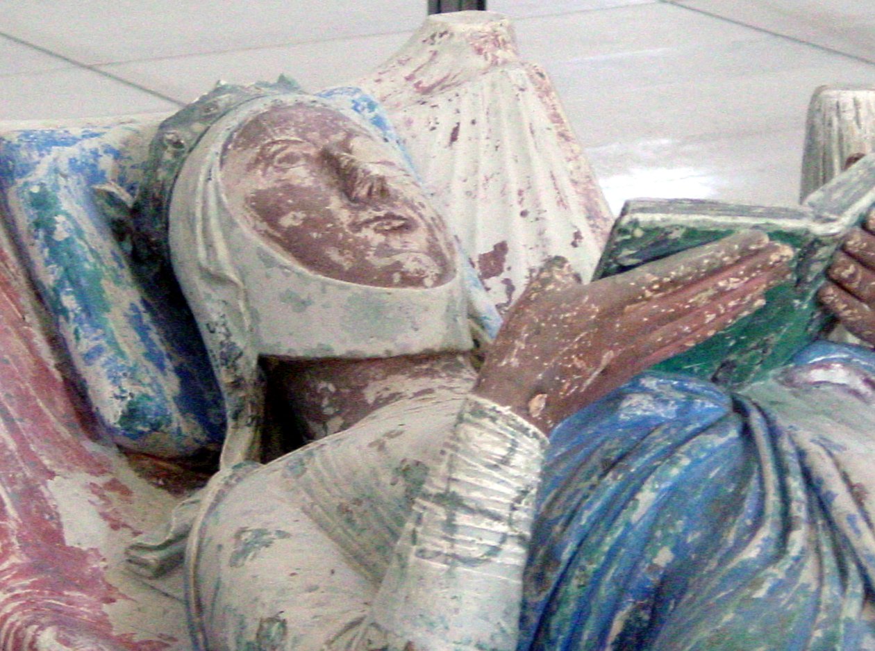 Efígie de Eleanor da Aquitânia de French School