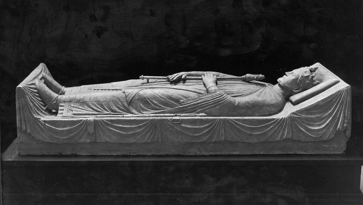 Efígie de Ricardo Coração de Leão (1157-99) de French School