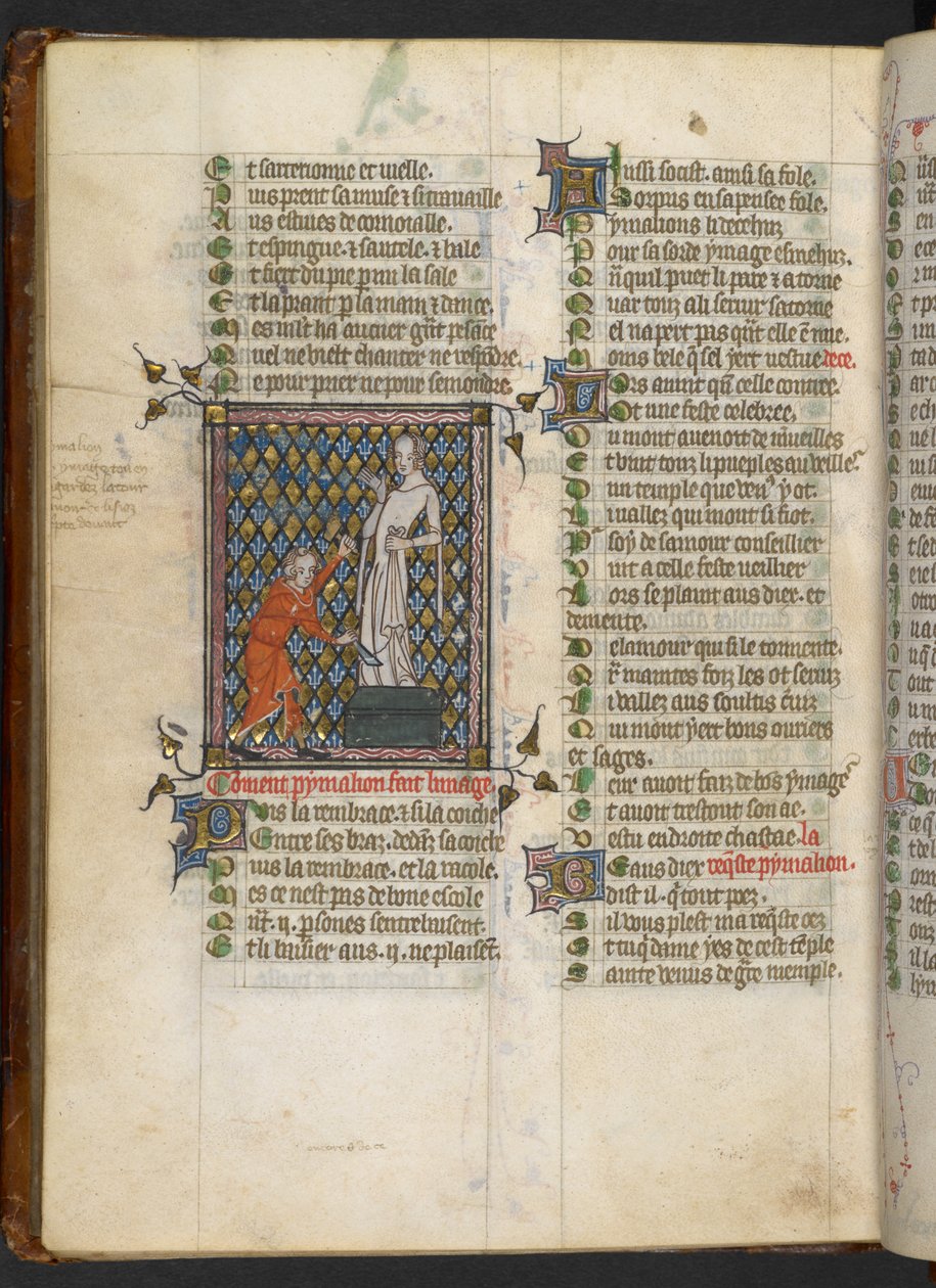 Egerton MS 881, f.165v (vellum) de French School