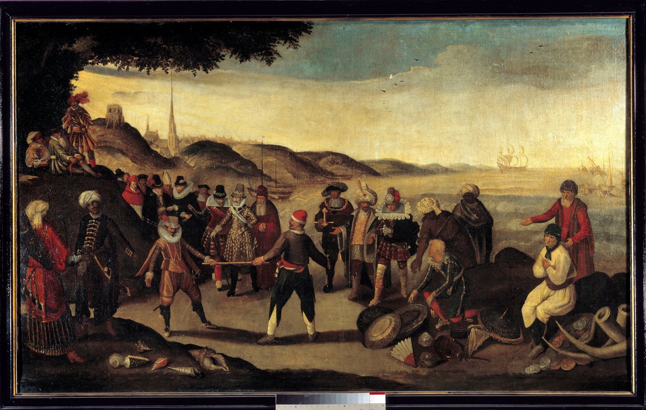 Guerra dos Oitenta Anos (Oitenta Anos ou 80 Anos) (Revolta dos Países Baixos) (1568-1648): "Dispute du Baton d