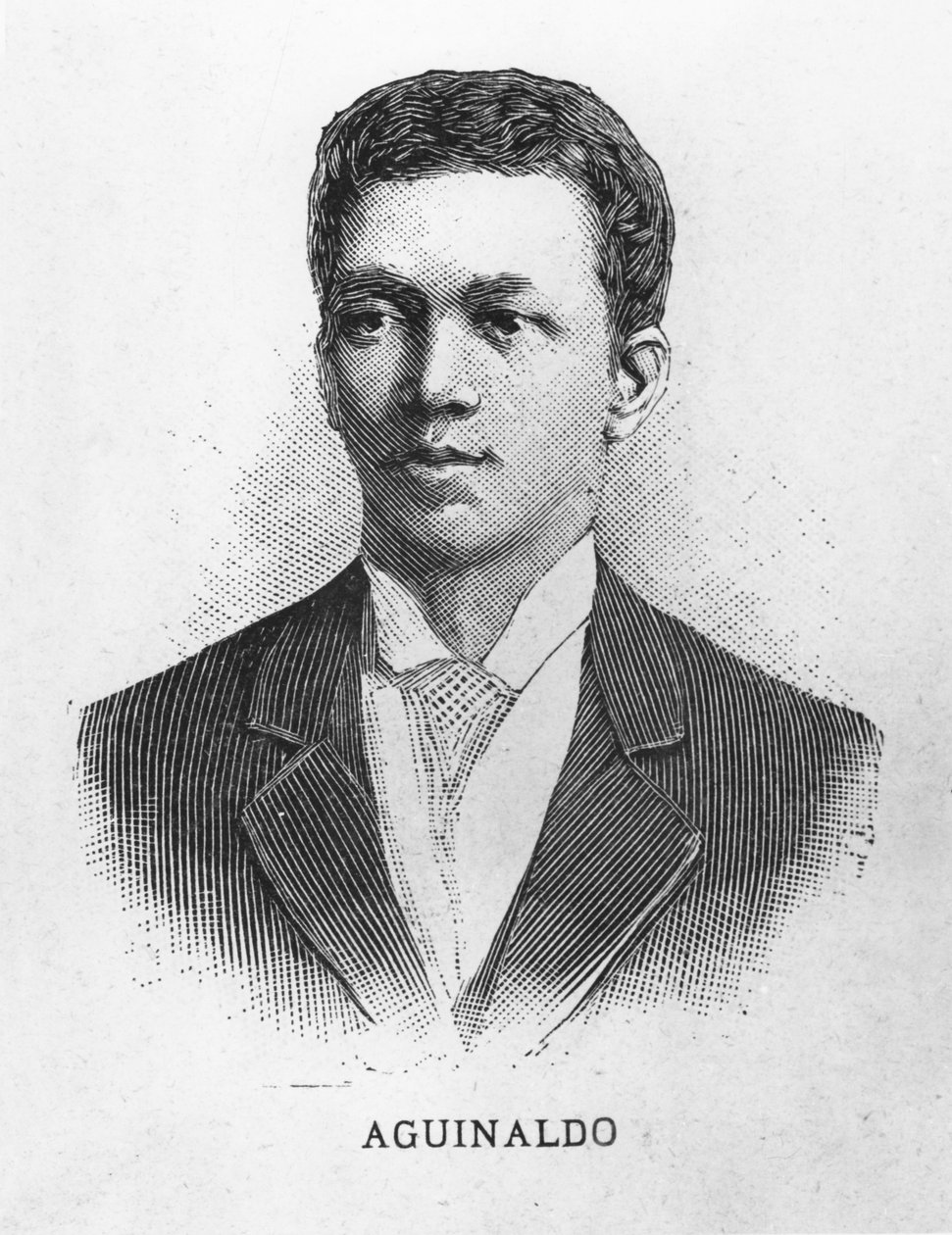 Emilio Aguinaldo (engraving) de French School