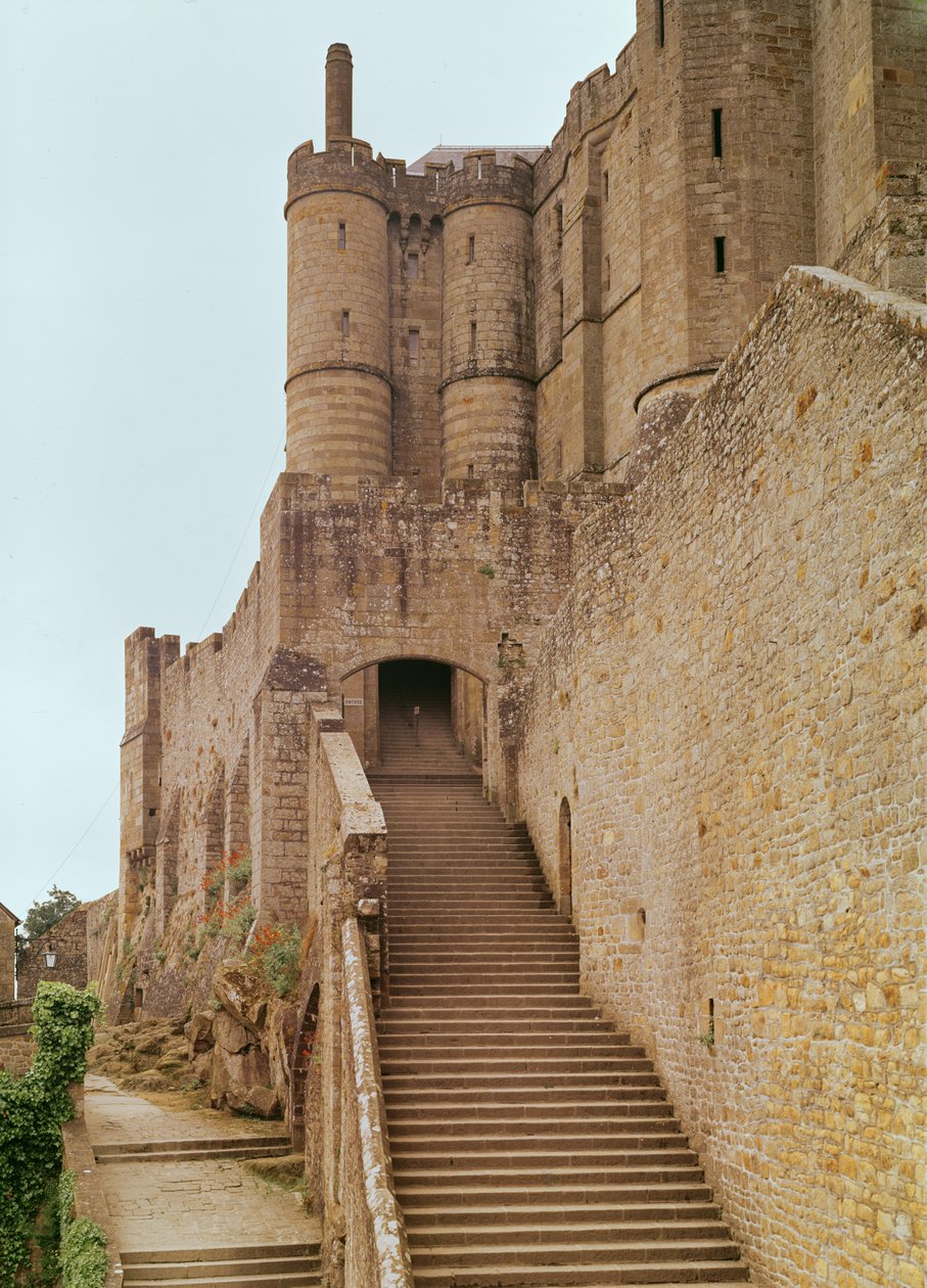 Entrada, para, a, abadia de French School