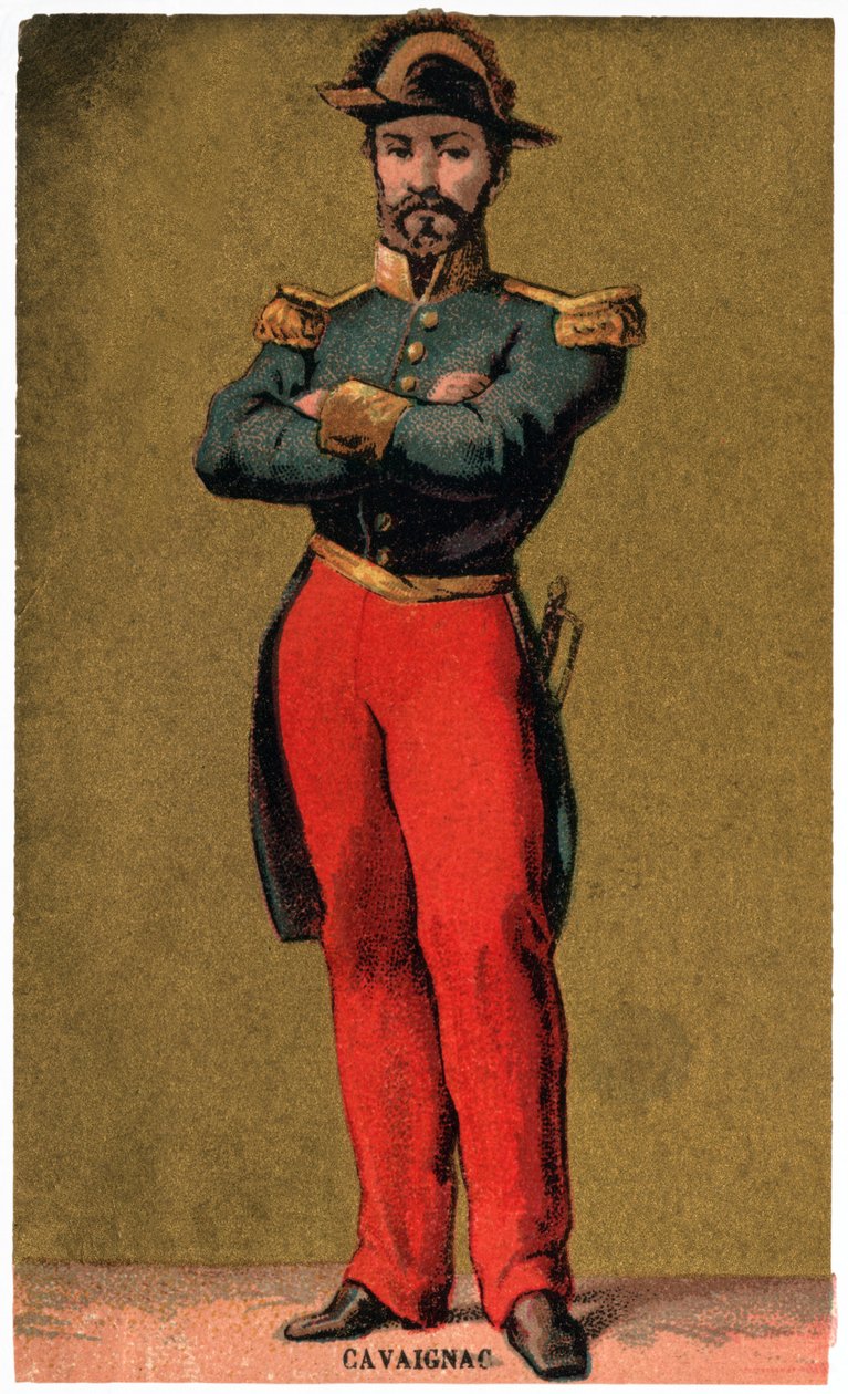 Eugene Cavaignac, c.1900 (impressão) de French School