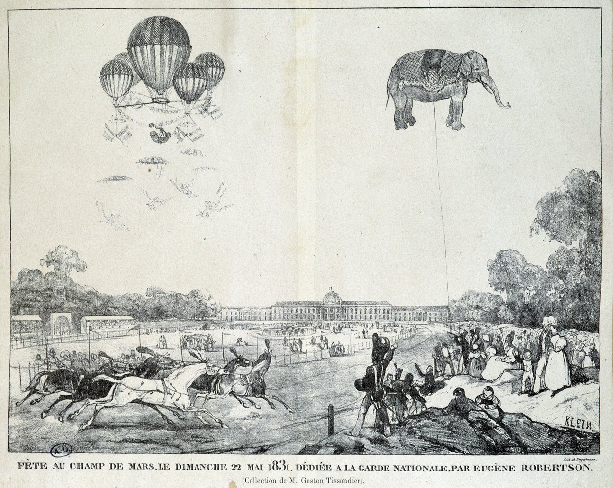 Festa da Guarda Nacional no Champ de Mars, 22 de Maio de French School