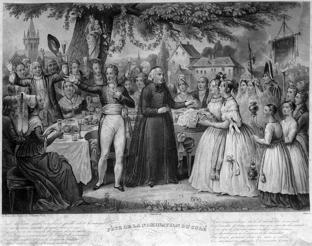 Festa da nomeação do padre de French School