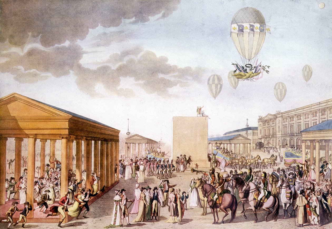 Festa da coroação e coroação de suas majestades imperiais de French School