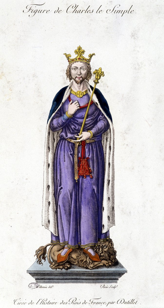 Figura de Carlos III o Simples de French School