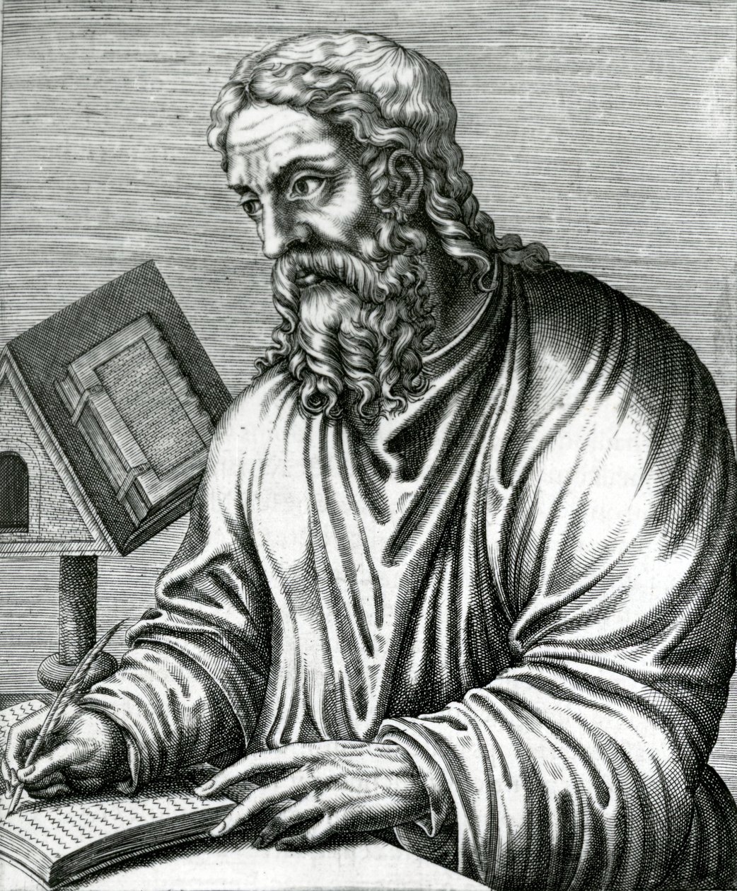 Flavus, o Gramático, do século XVI de French School
