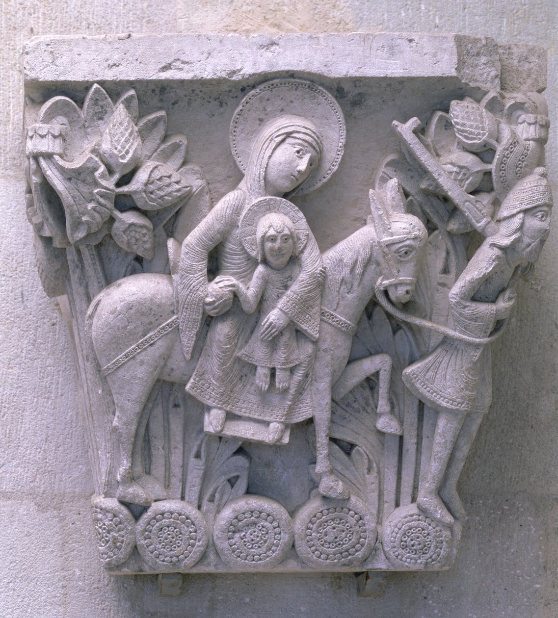 Voo para o Egito, capital original da nave da catedral de French School
