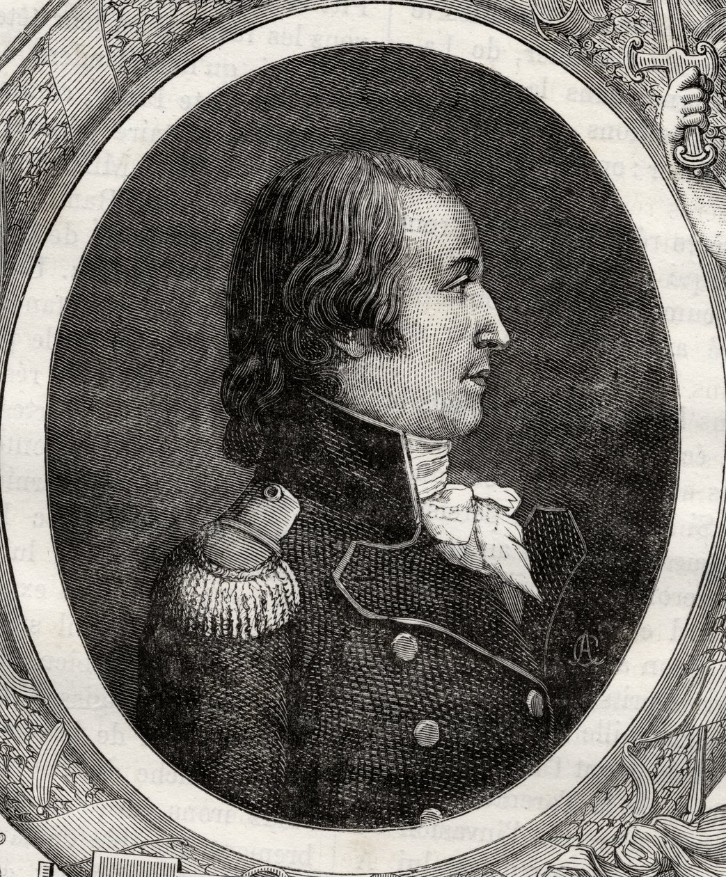 Francois Amedee Doppet, de "História da Revolução Francesa" por Louis Blanc (1811-82) de French School