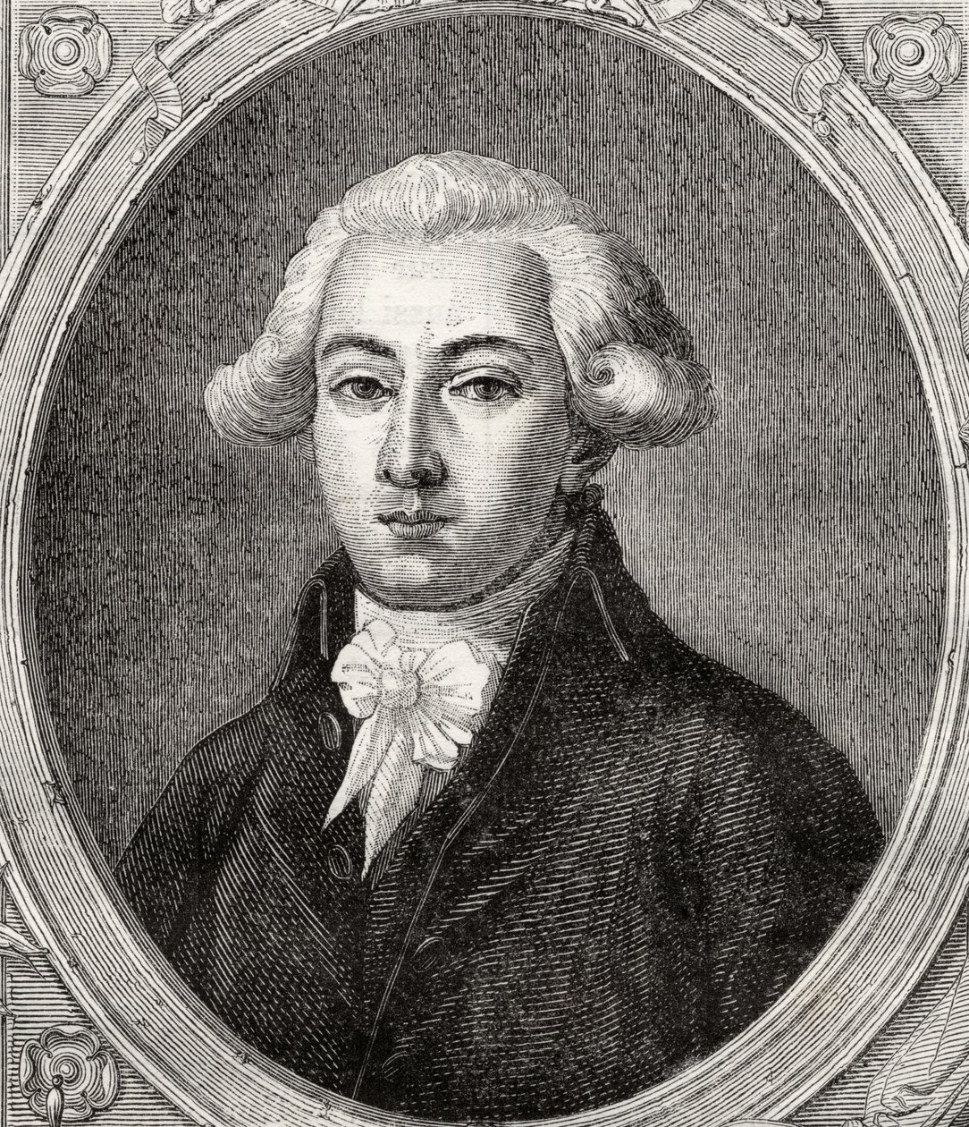 François Antoine Boissy de Anglas, de "História da Revolução Francesa" por Louis Blanc (1811-82) de French School