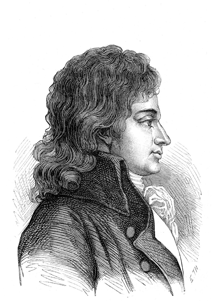 François Antoine, Conde de BOISSY de ANGLAS (gravura) de French School