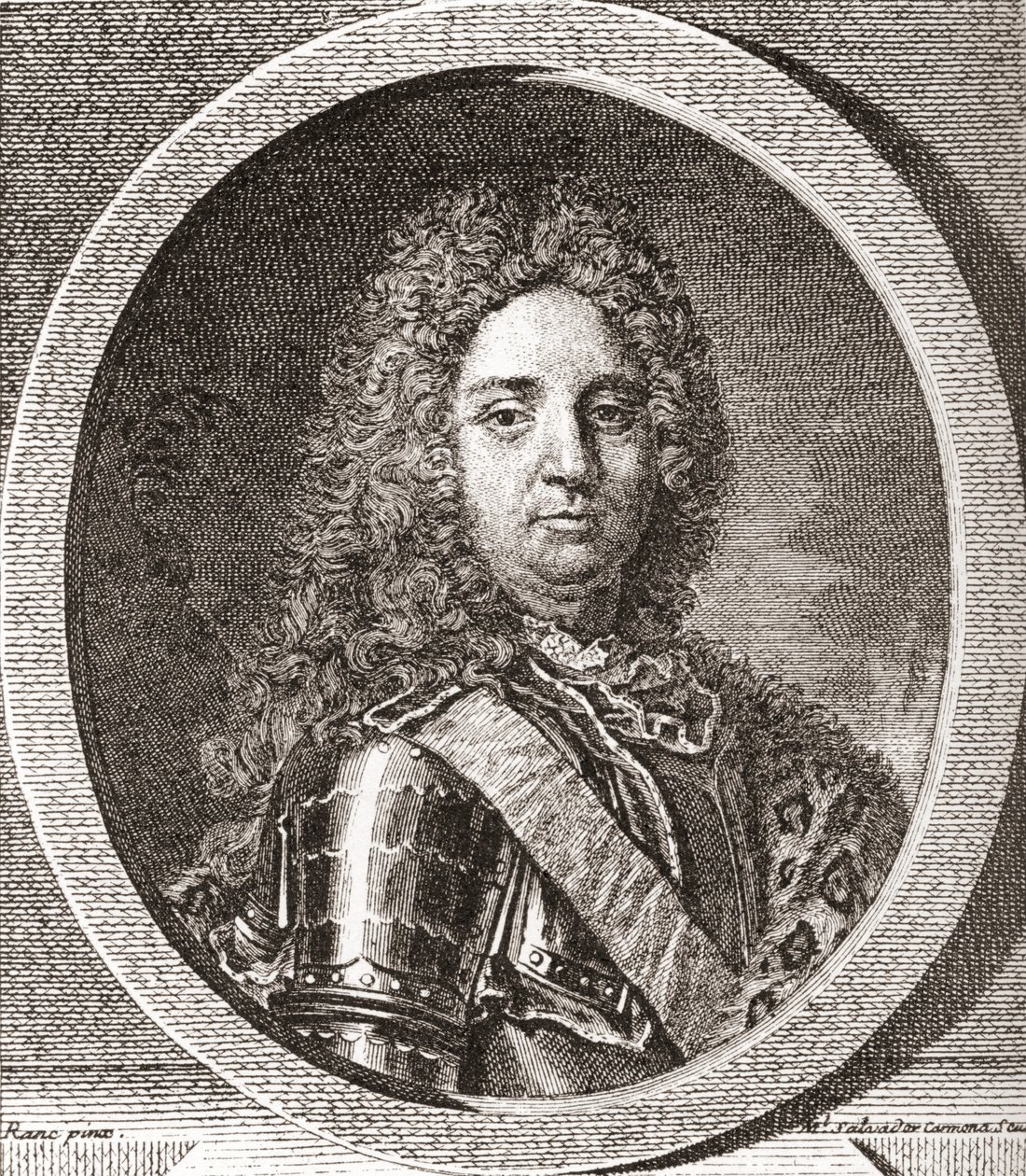 François-Marie de Broglie, 1º duque de Broglie, 1671 1745. Líder militar francês. Das horas livres publicadas 1908. de French School