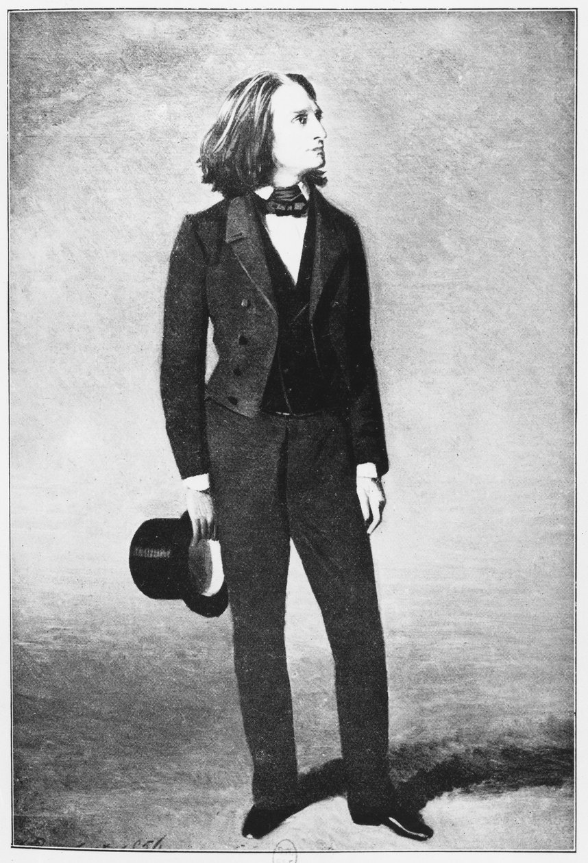 Franz Liszt (1811-1886) 1856 de French School