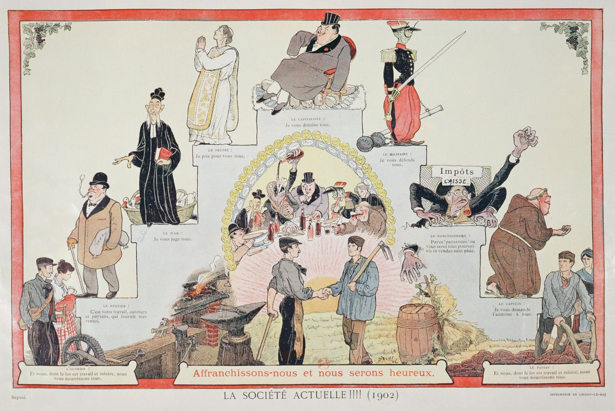 Libertar os Trabalhadores, 1902 de French School