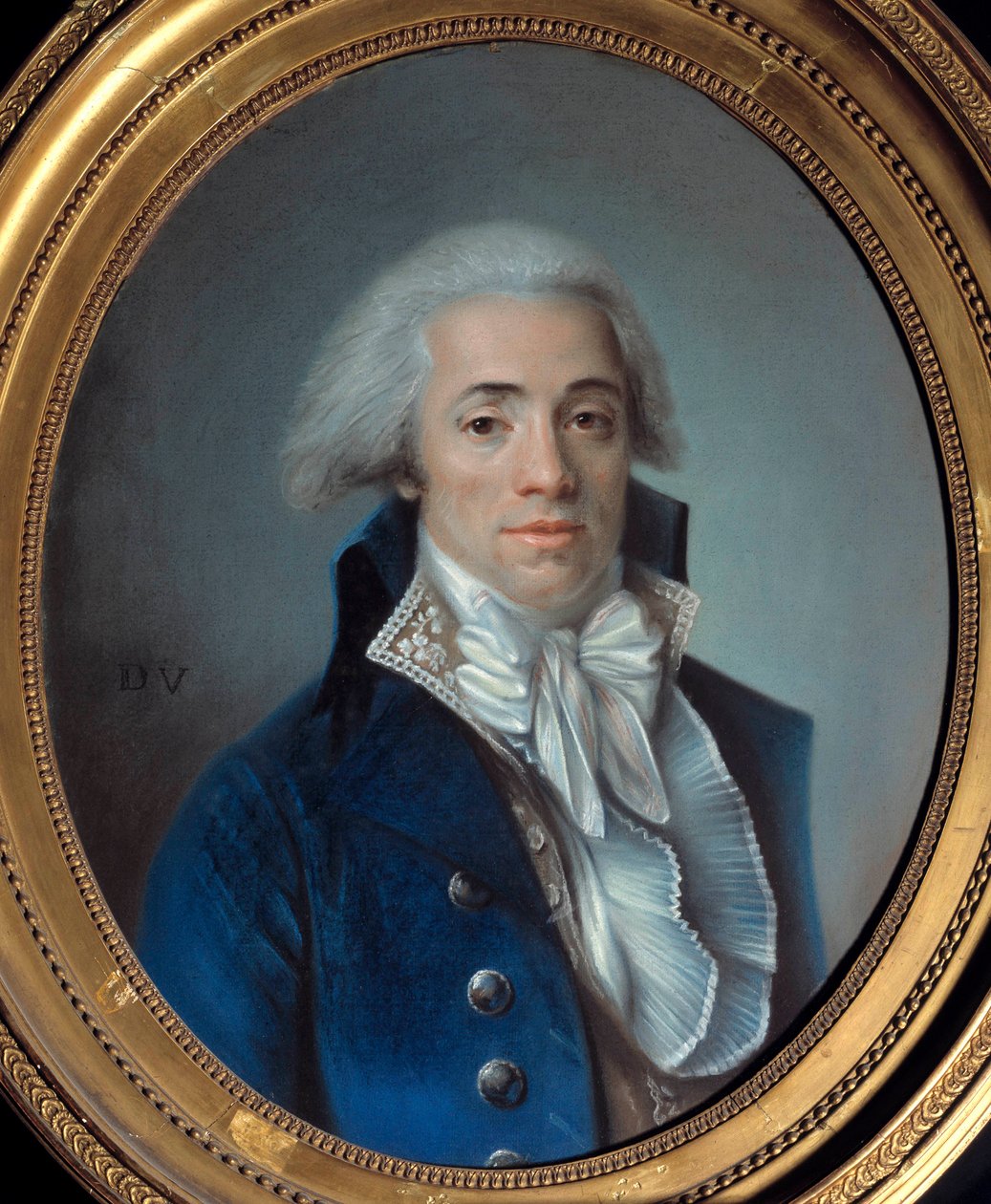 Revolução Francesa: "Retrato de Bertrand Barere de Vieuzac (1755-1841), membro do Comite de Salut Public" Pintura Pastel da École francaise. Paris do século XVIII, Musee Carnavalet - Revolução Francesa: "Retrato de Bertrand Barere de Vieuzac (17 de French School