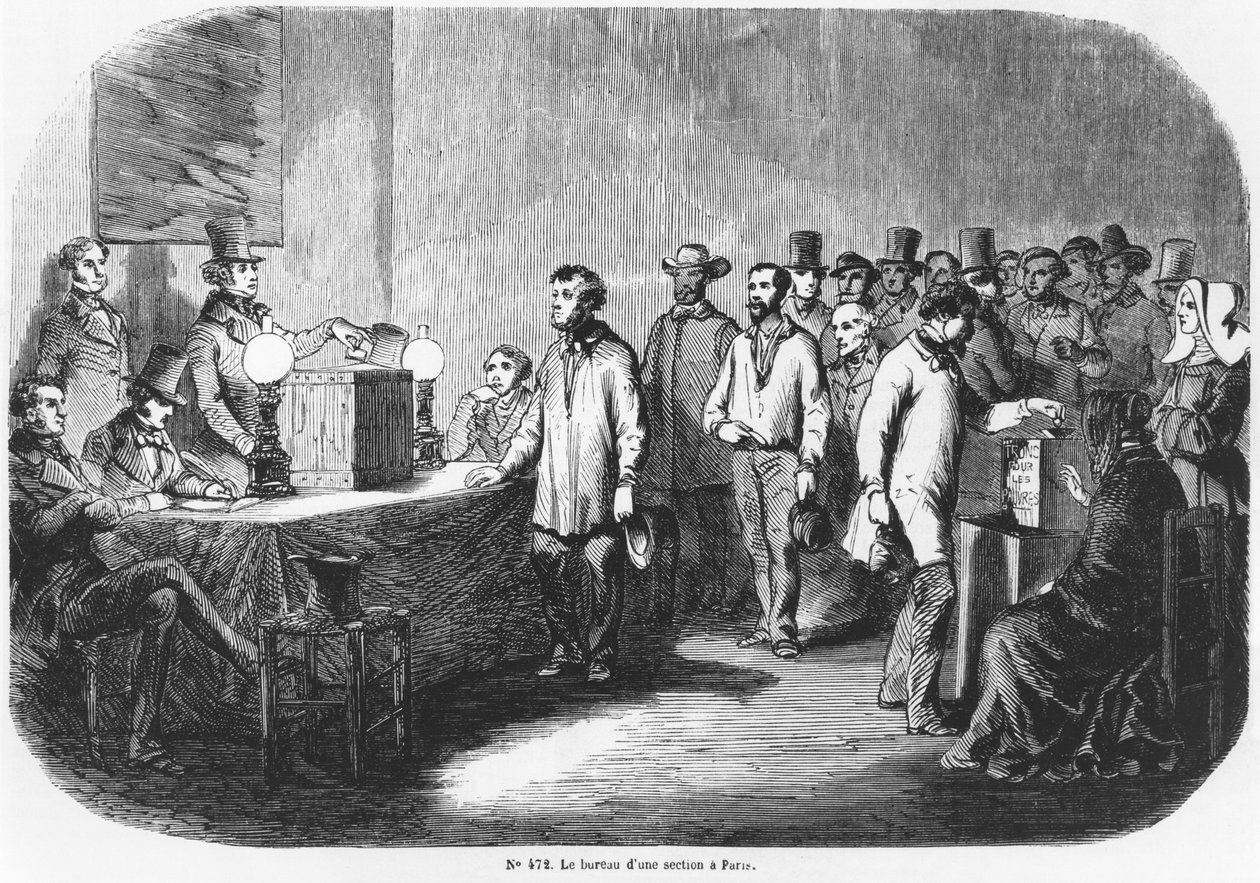 Eleições francesas de 23 de abril de 1848 em Paris, 1848 de French School