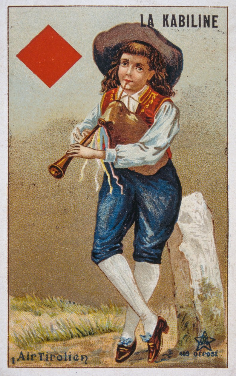 Postal francês de de French School