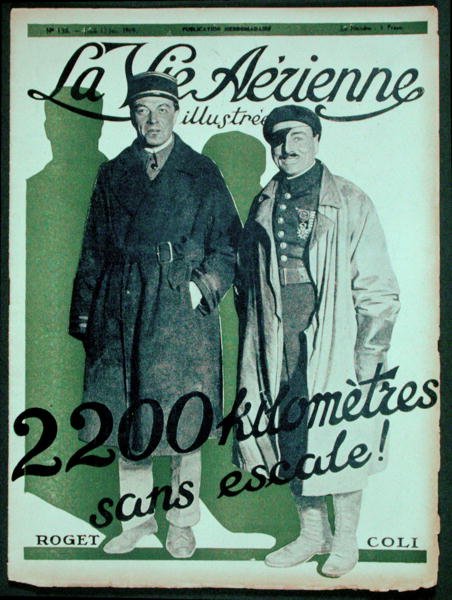 Capa da "La Vie Aerienne". de French School