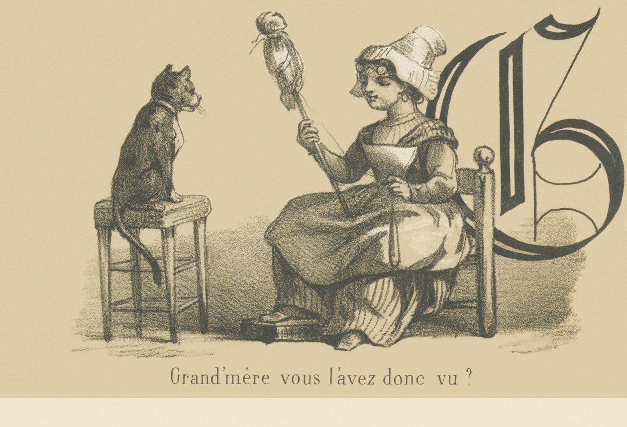 G: Vovó, você o viu de French School