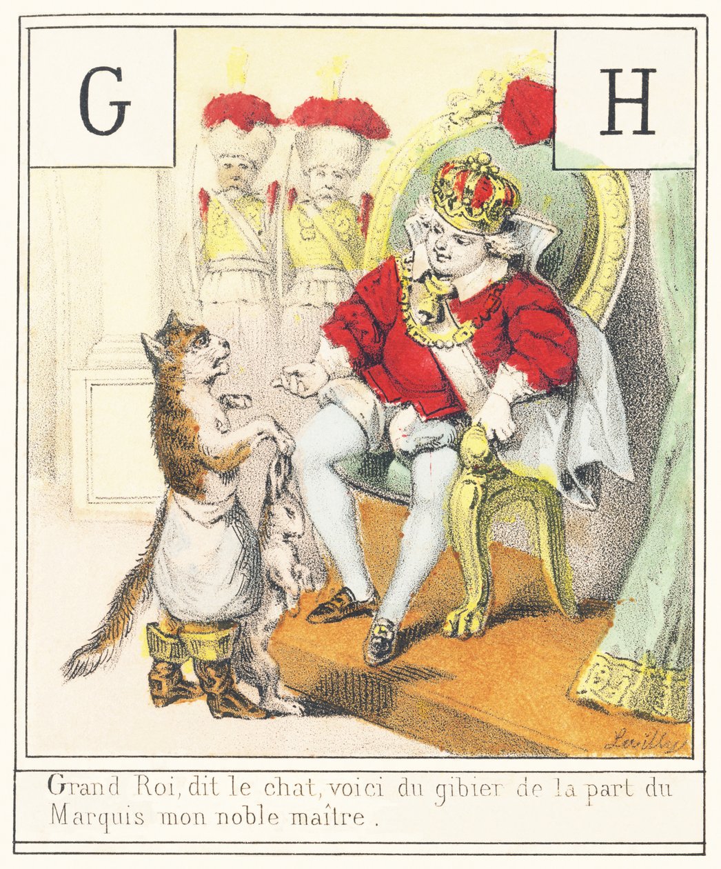 GH: Grande Rei, disse o gato, aqui está o jogo do Marquês, meu nobre mestre de French School