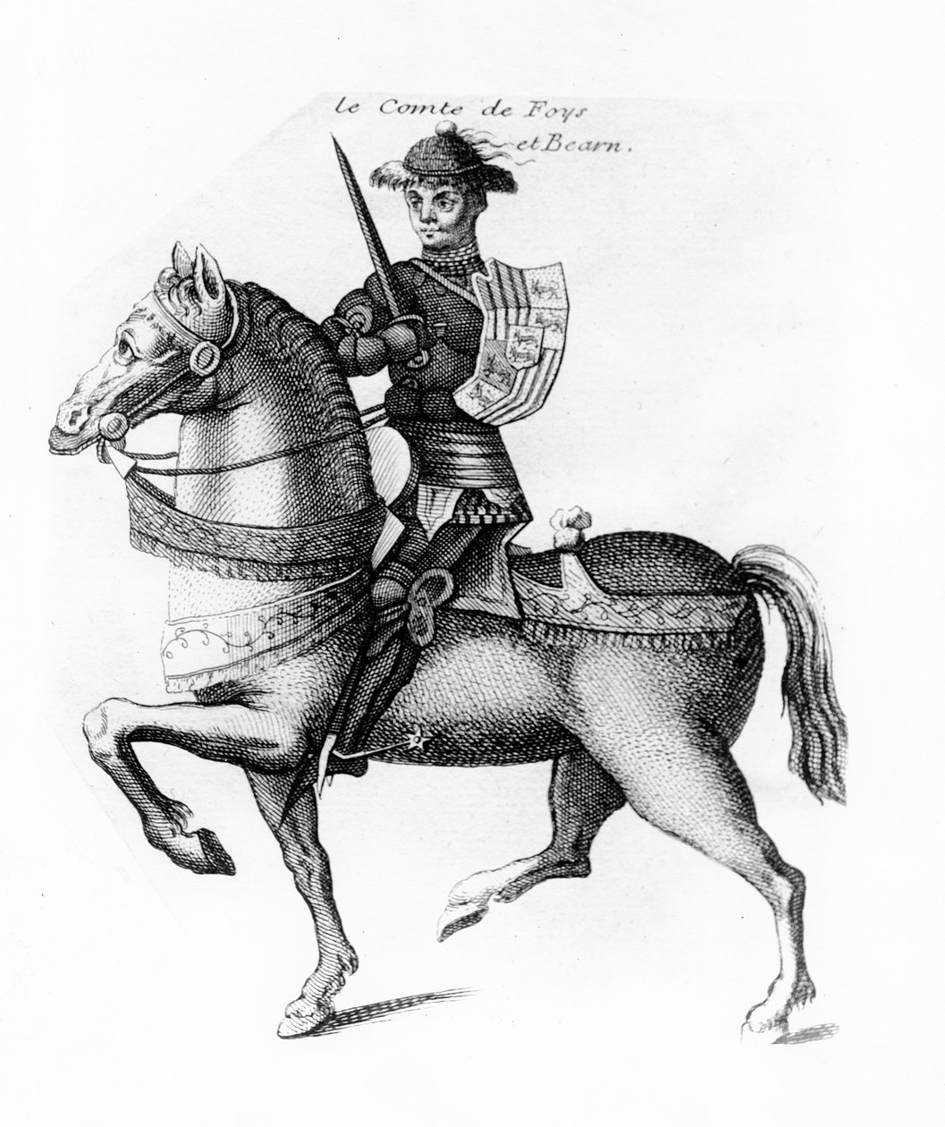 Gaston IV de Foix (gravura) de French School