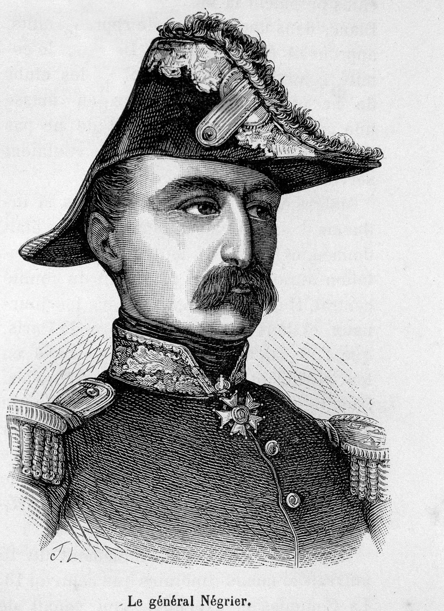 General François Oscar de Negrier 1839-1913 de French School