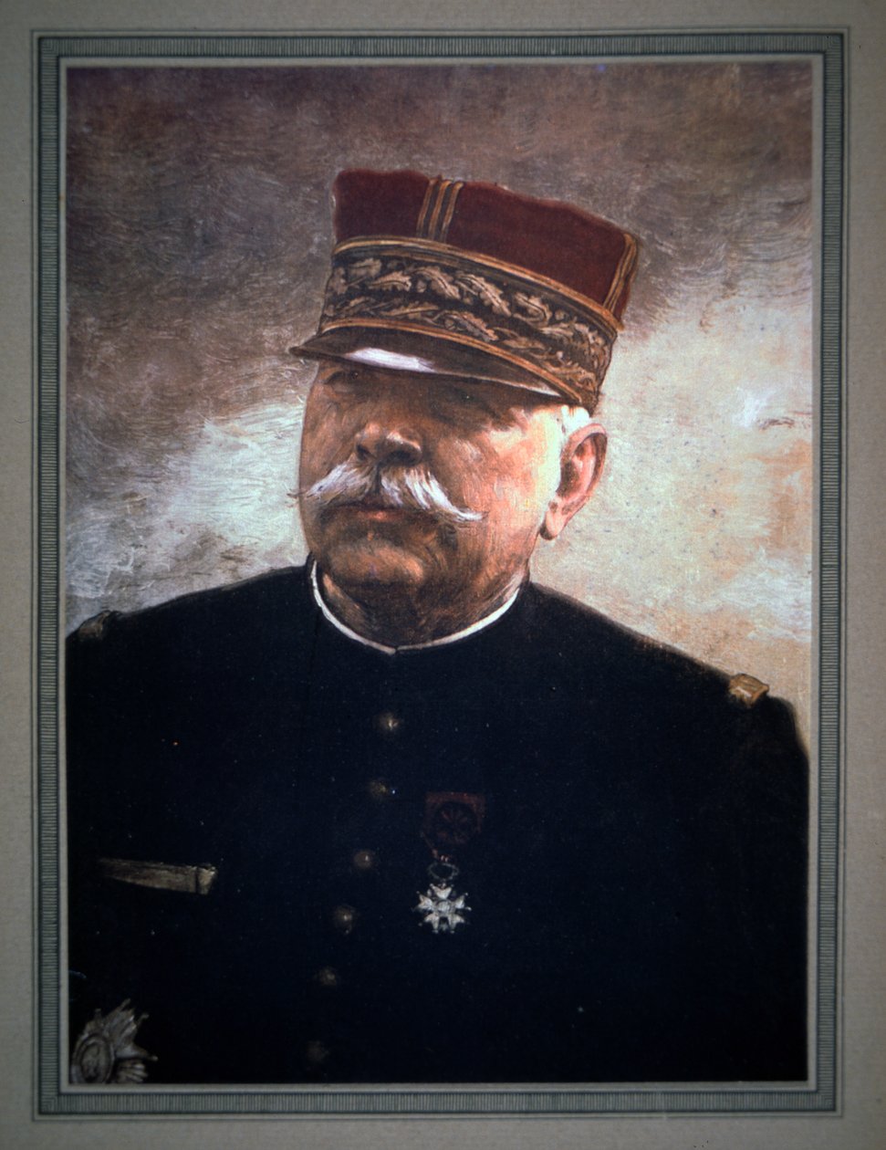 General Joseph Joffre (cor litho) de French School