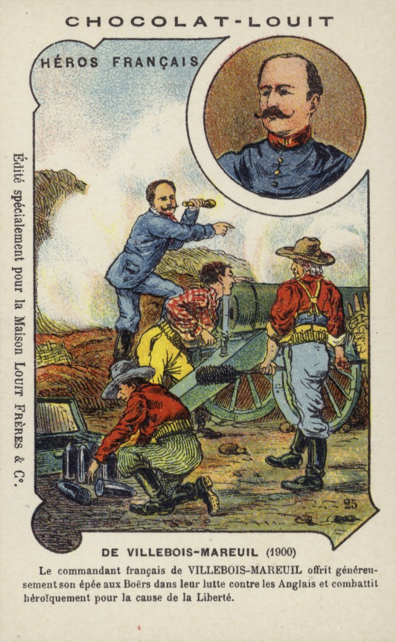 George de Villebois-Mareuil, soldado francês que lutou pelos bóeres durante a Guerra dos Bóeres de French School