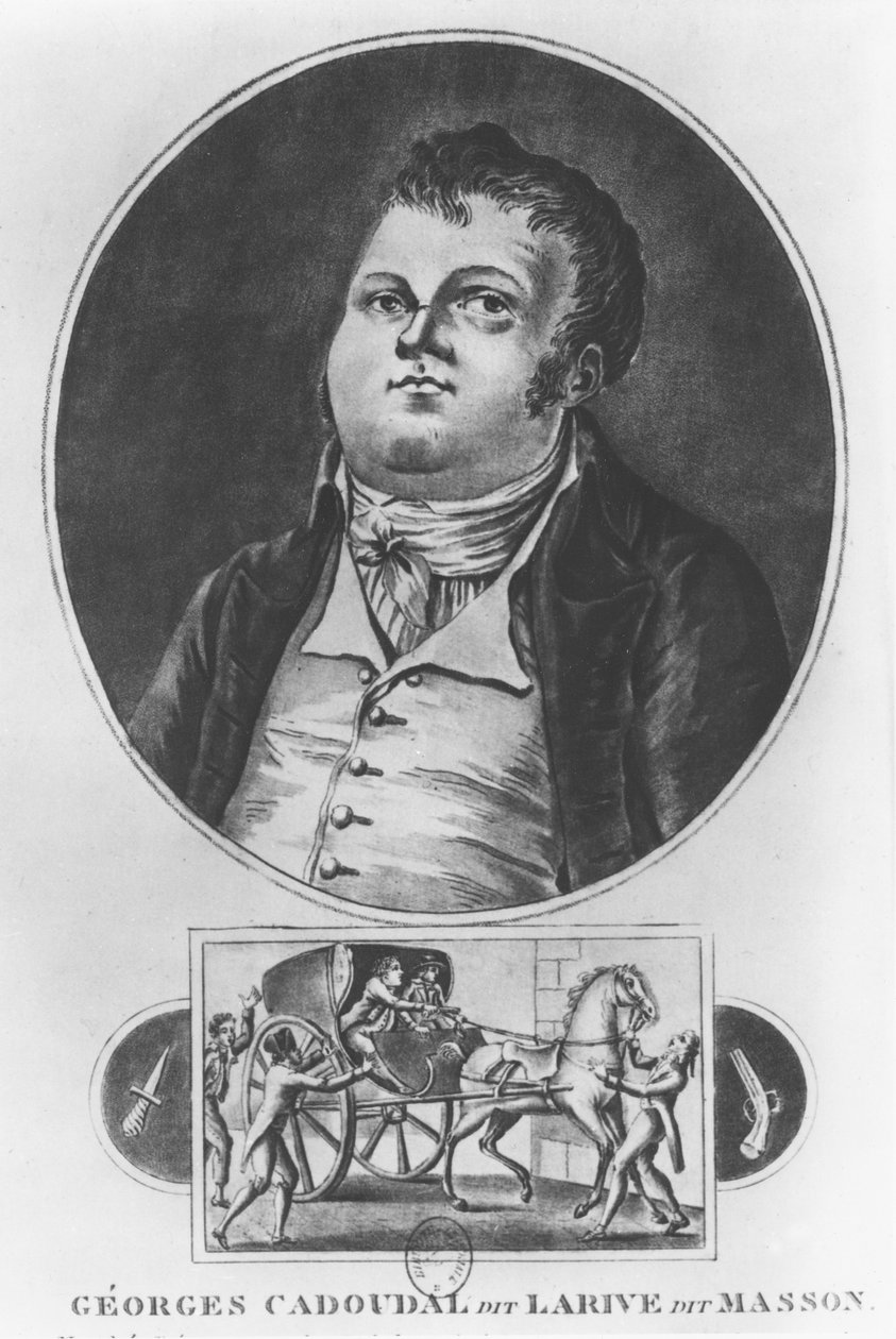 Georges Cadoudal (litho) de French School