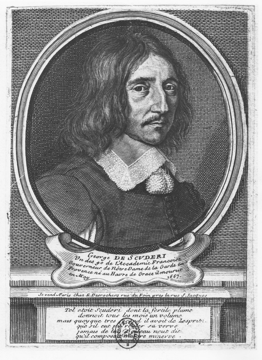 Georges de Scudéry (gravura) de French School