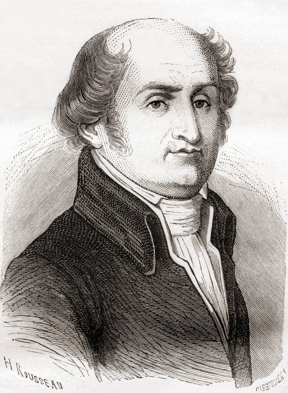 Gilbert Romme, de Les Merveilles de la Science, publicado por volta de 1870 (gravura) de French School