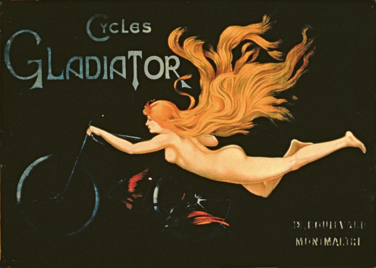 Ciclos Gladiador, Boulevard Montmartre, Paris de French School