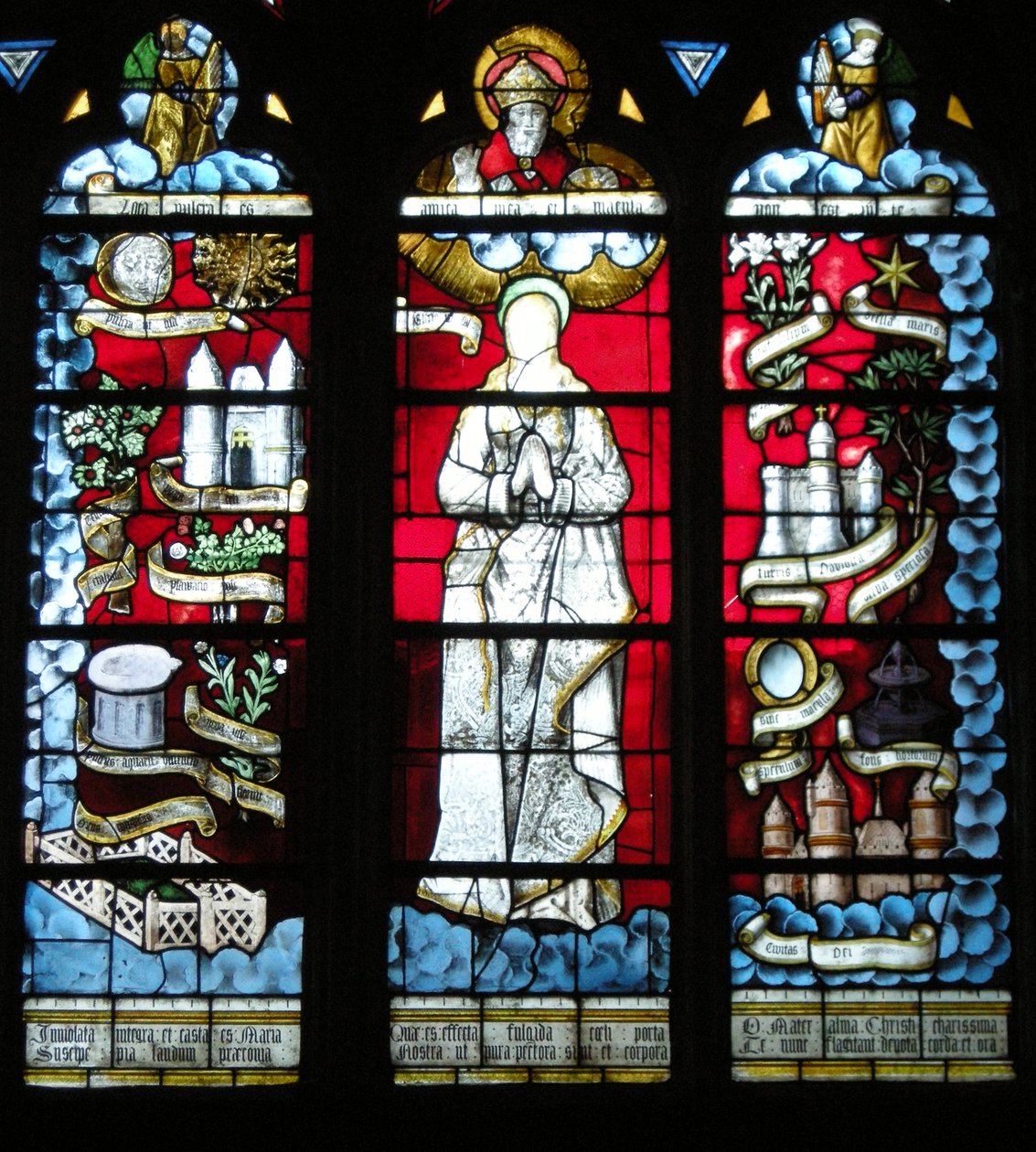 Deus e a Virgem de French School