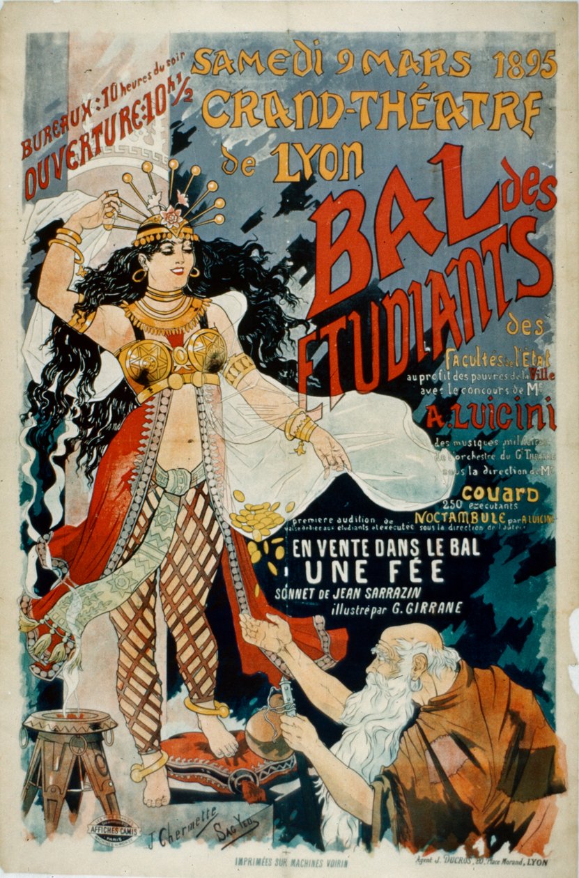 Cartaz Grand Theatre de Lyon de French School