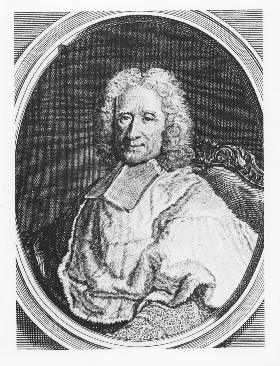 Guillaume Dubois (gravura) de French School